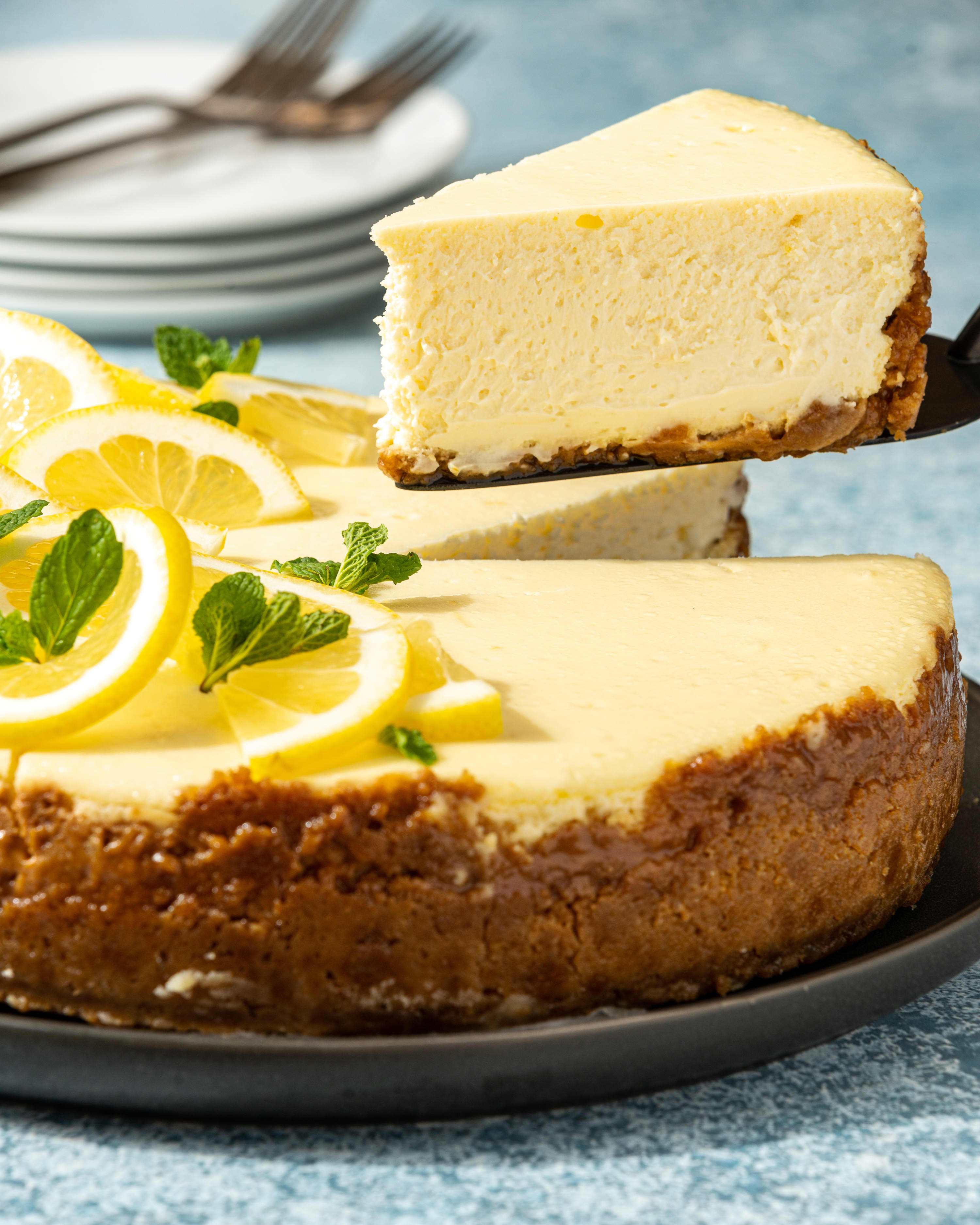 easy cheesecake recipe with lemon juice